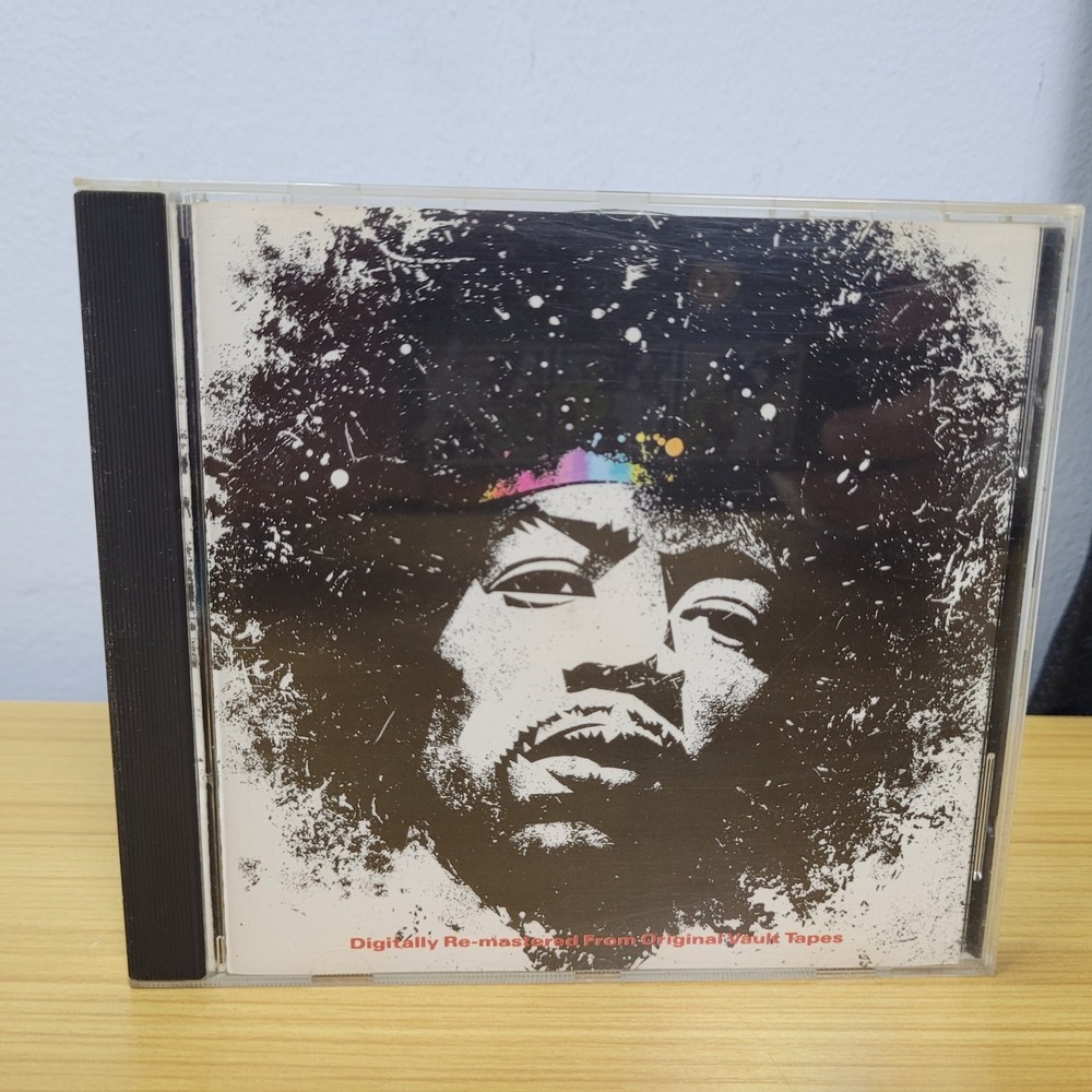 Jimi Hendrix CD Kiss The Sky 1988 Remastered Reprise Disc